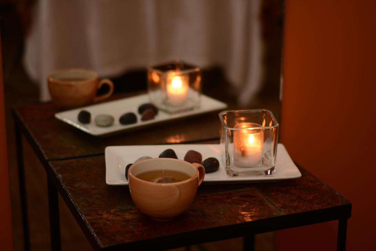 Coffee and candles